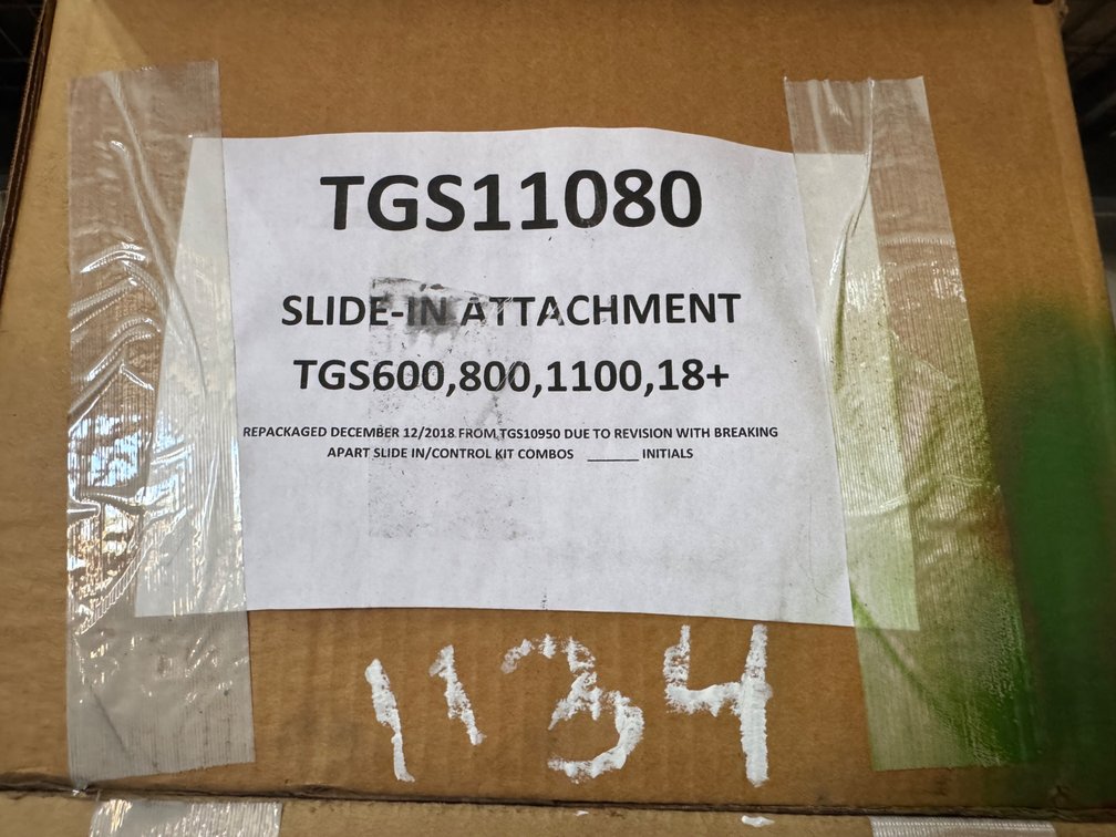 Boss TGS Slide-In Attachment