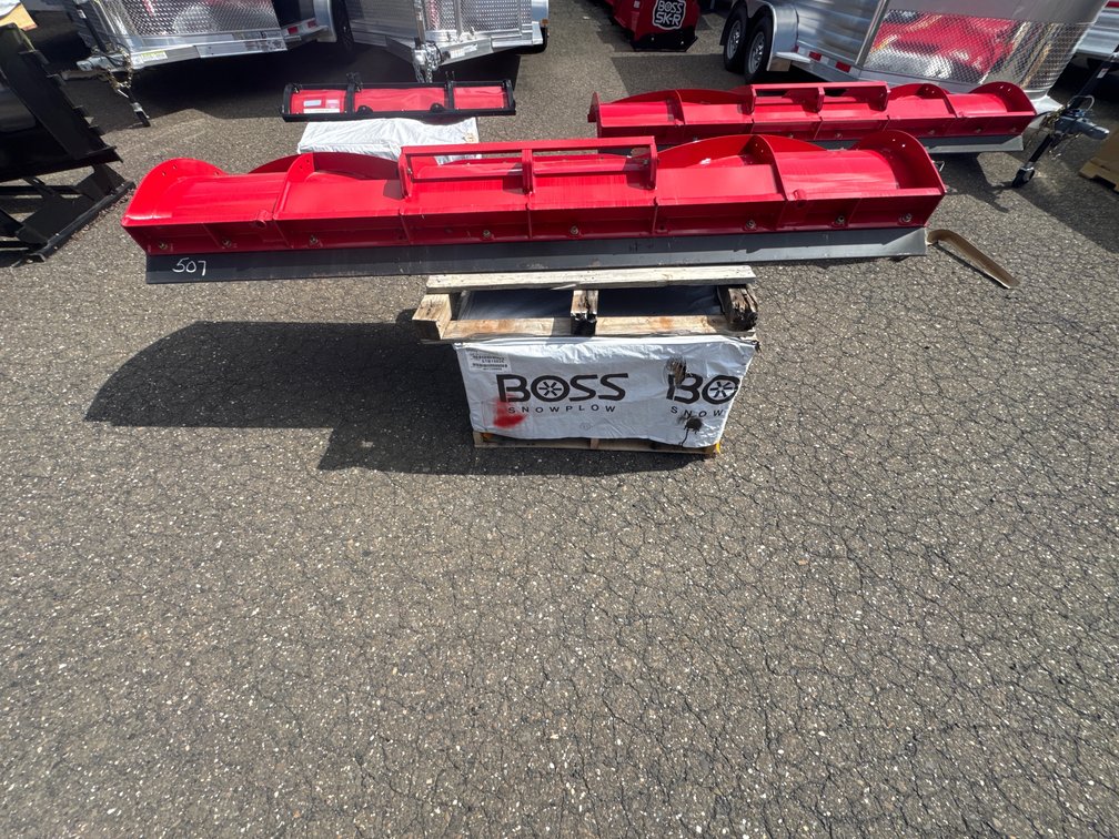 Boss 9’ Super-Duty Snowplow Complete Setup