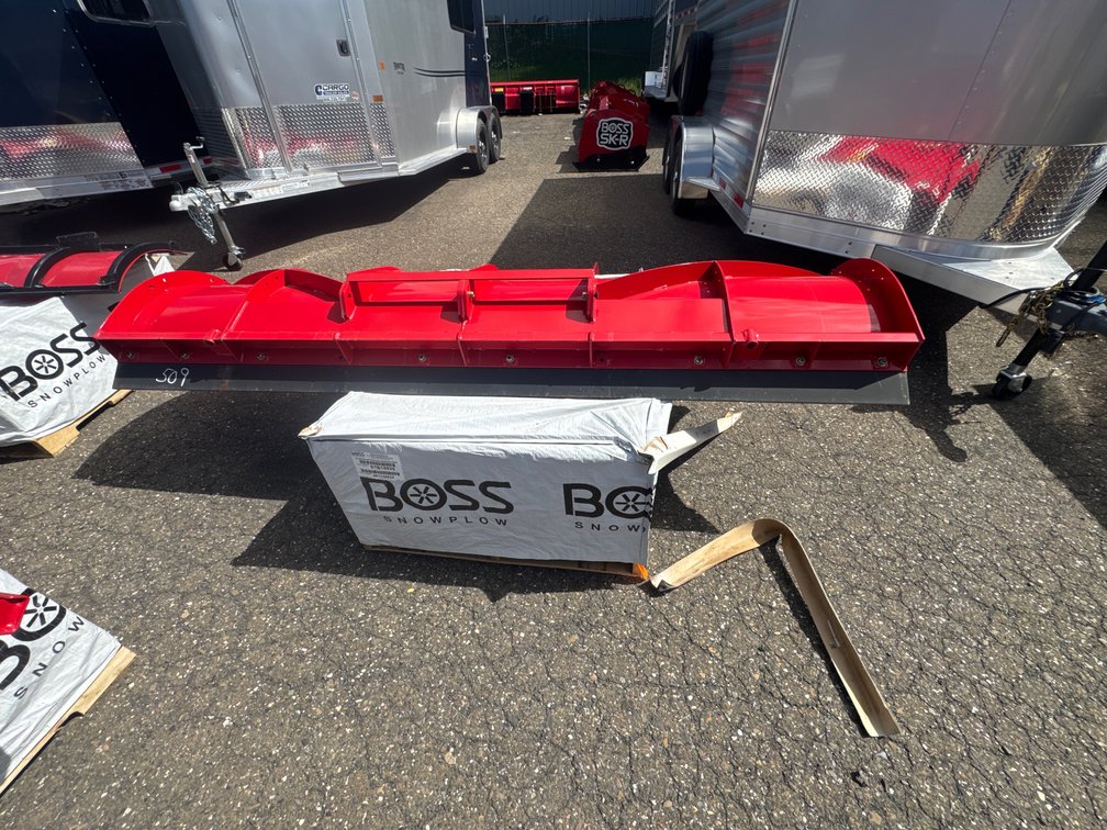 Boss 9’ Super-Duty Snowplow Complete Setup
