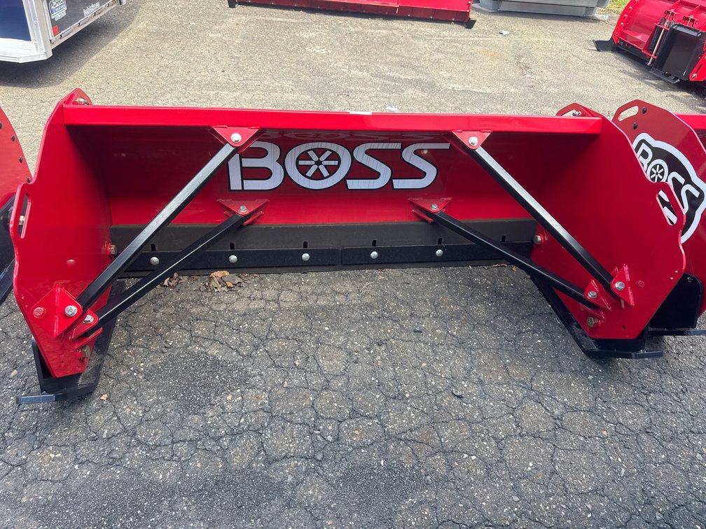 Boss 6’ Skid Steer Rubber Edge Box Plow