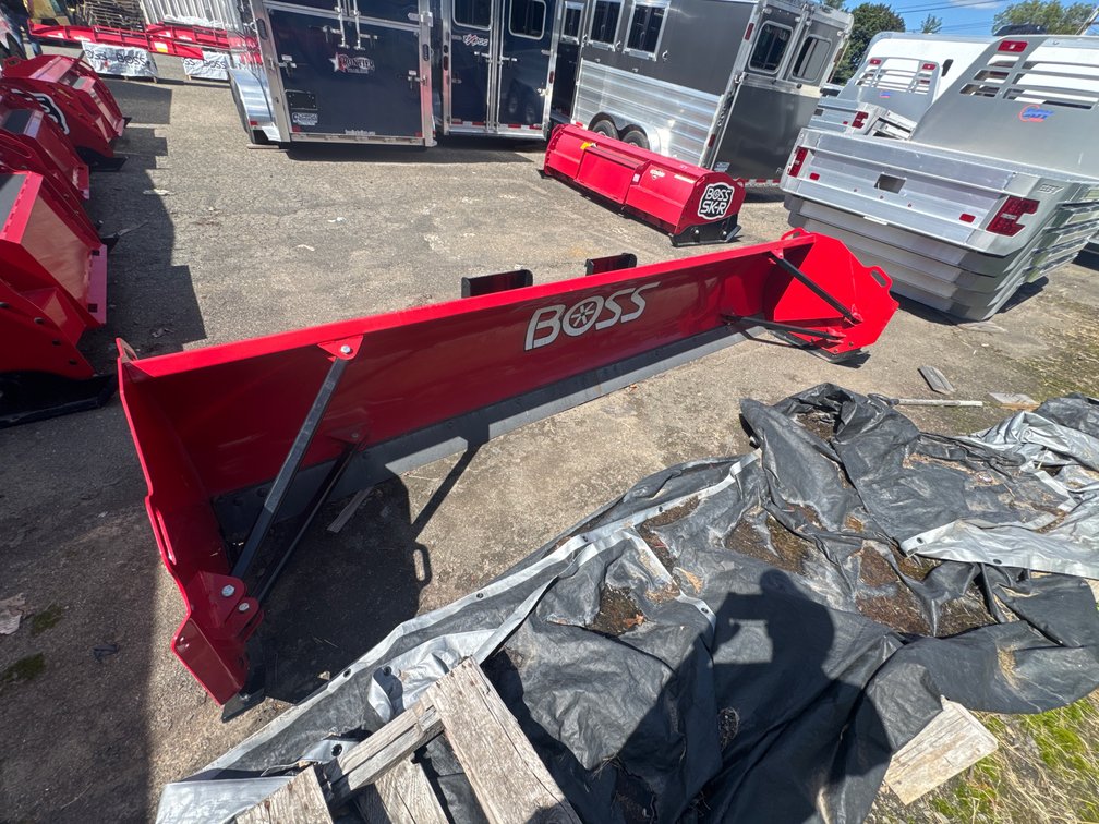 Boss 12’ Skid Steer Triple-Edge Box Plow