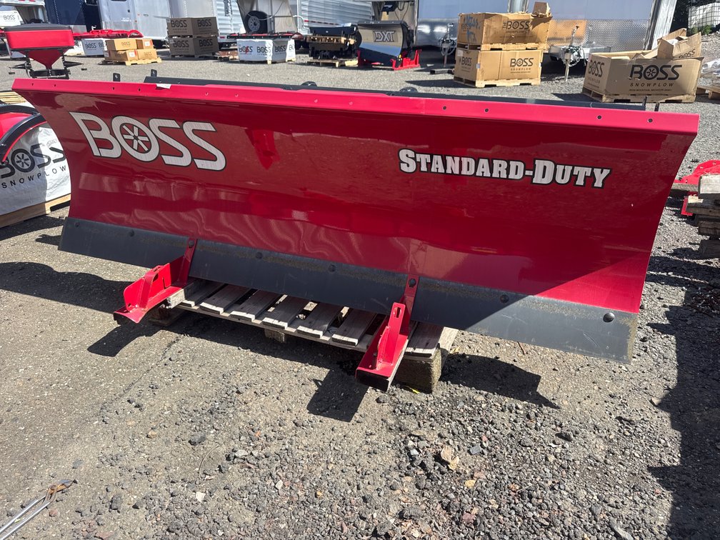 Boss 7’6” Standard-Duty Snowplow - Blade Crate