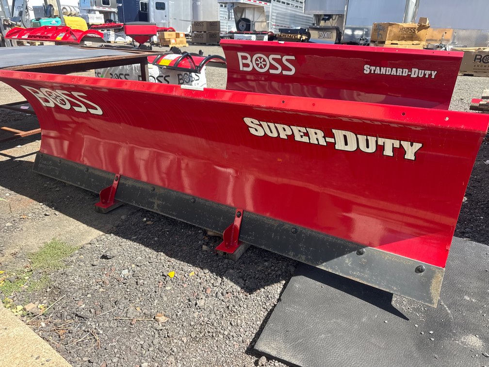 Boss 9’ Super-Duty Snowplow - Blade Crate
