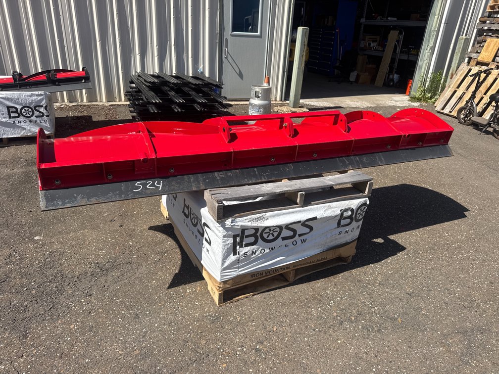 Boss 9’ Super-Duty Snowplow Complete Setup