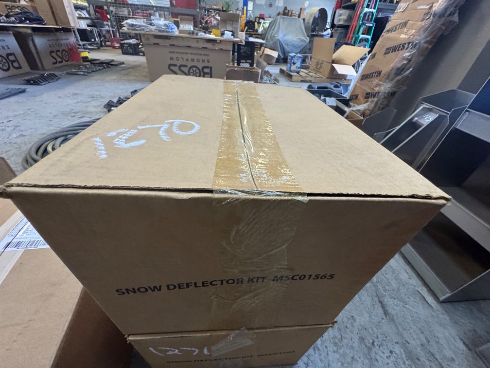Boss Snow Deflector Kit