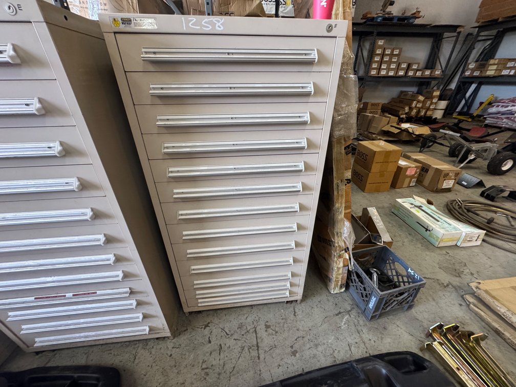 Stanley Vidmar 12-Drawer Cabinet