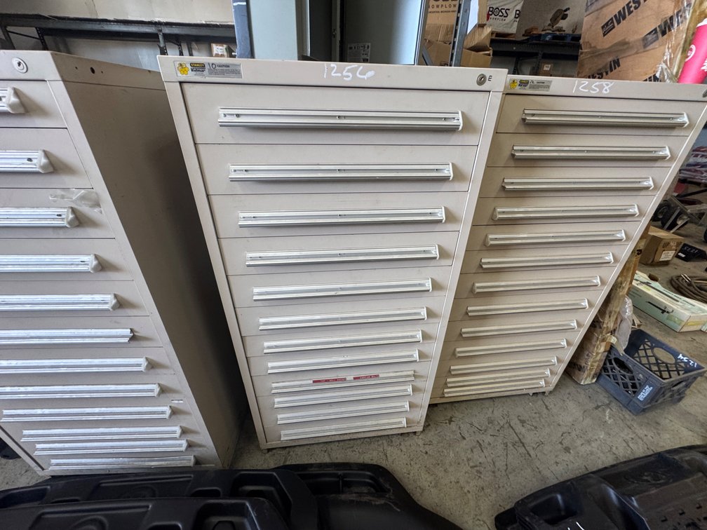 Stanley Vidmar 12-Drawer Cabinet