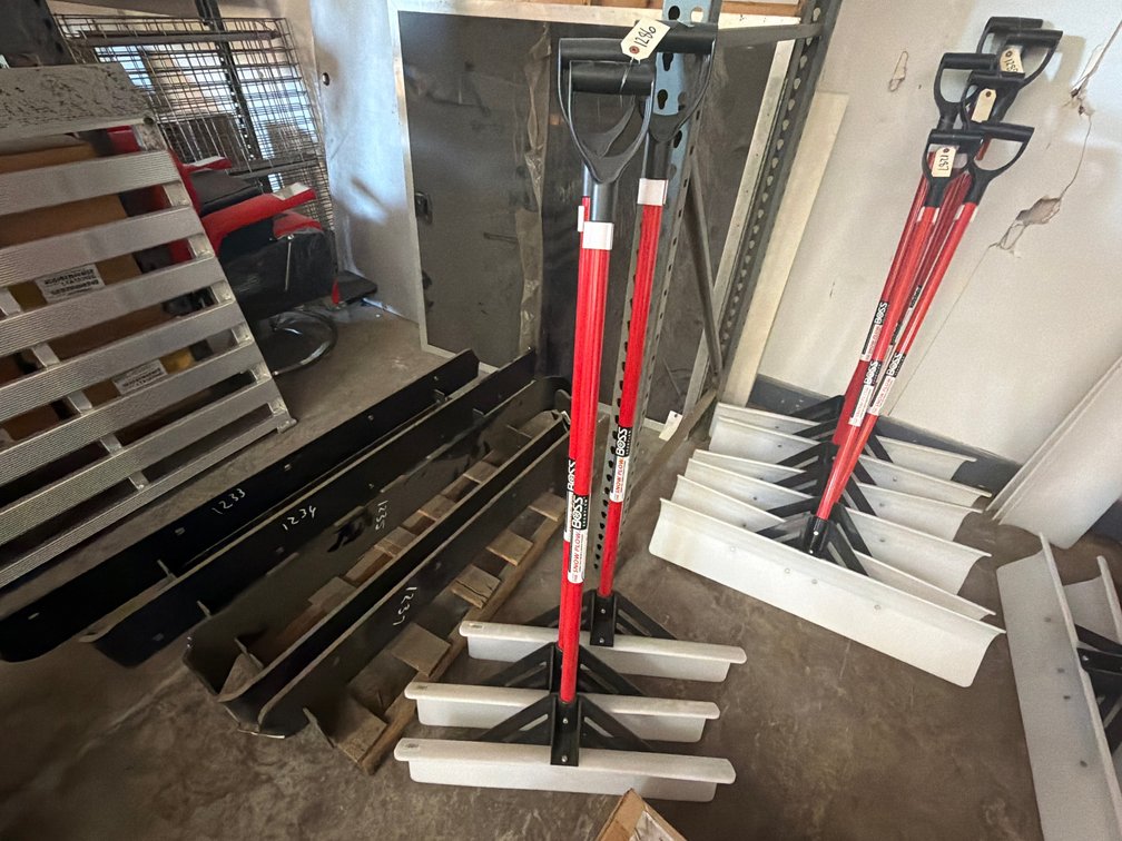 (3) New Boss Snow Shovels