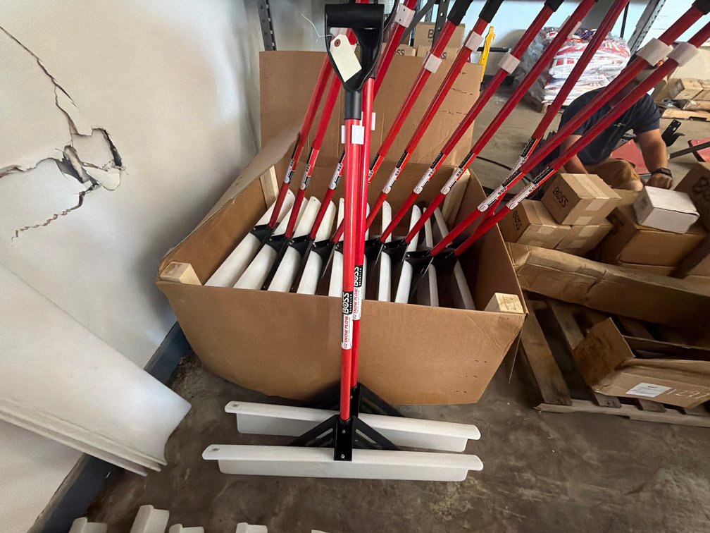 (2) New Boss Snow Shovels