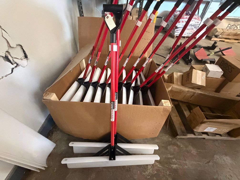 (2) New Boss Snow Shovels