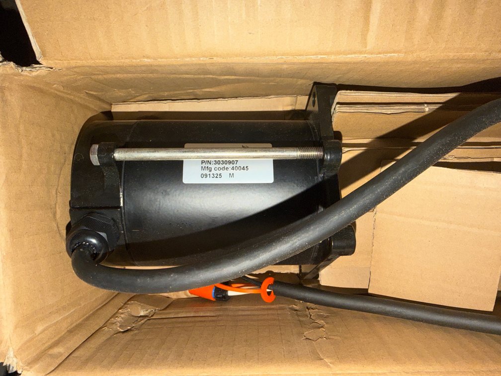 Buyers SaltDogg 1/2 HP Spinner Motor