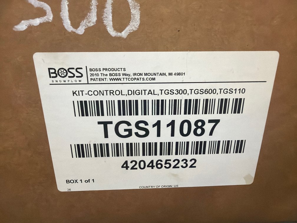 Boss TGS Digital Control Kit