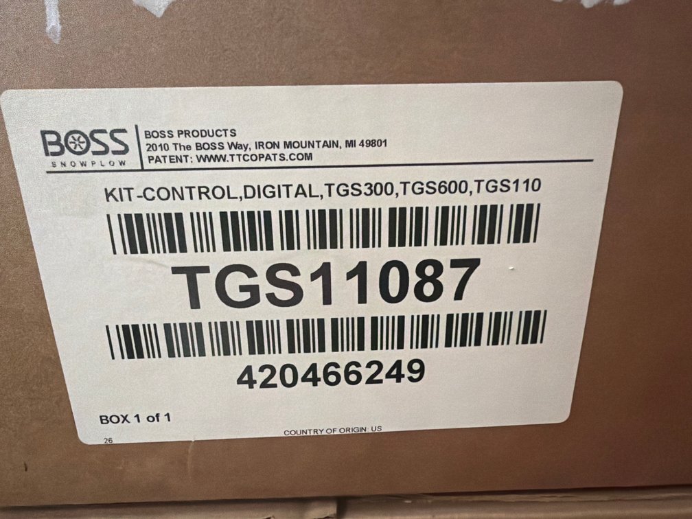 Boss TGS Digital Control Kit
