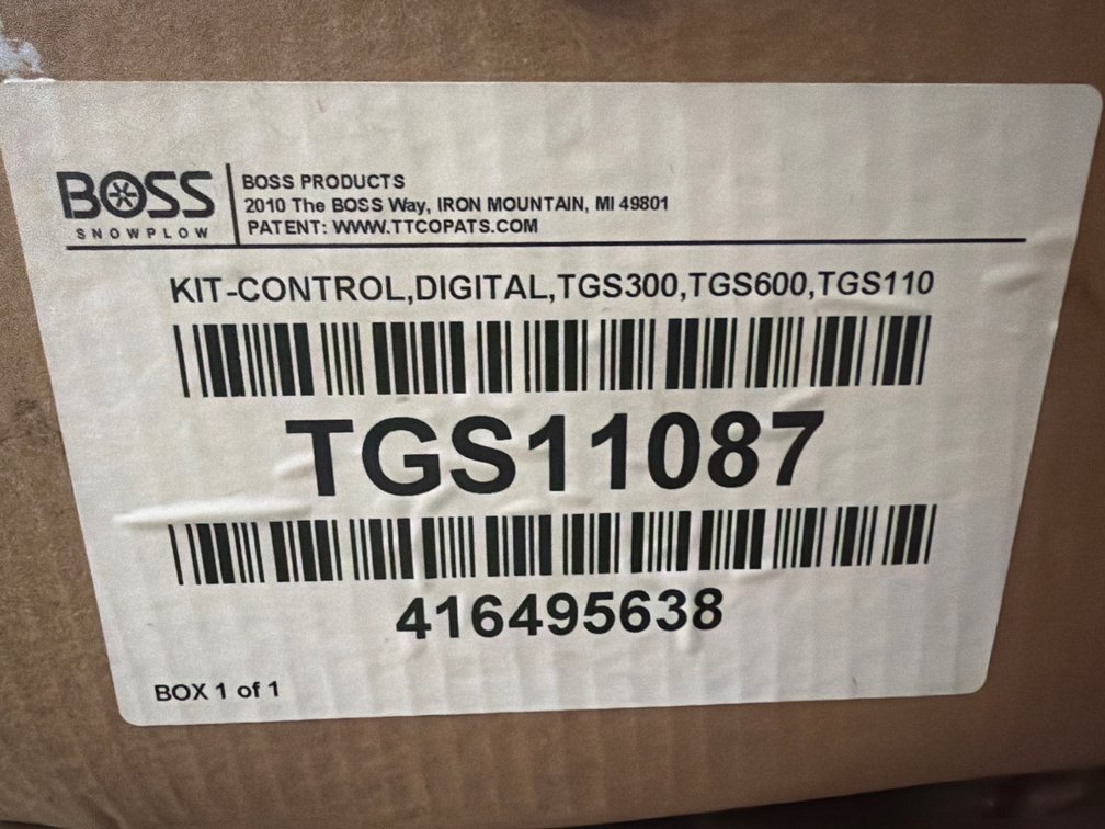 Boss TGS Digital Control Kit