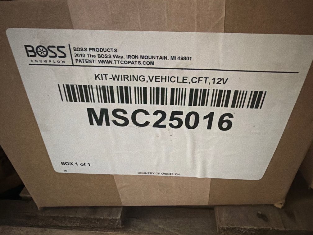 Boss 12V CFT Vehicle Wiring Kit