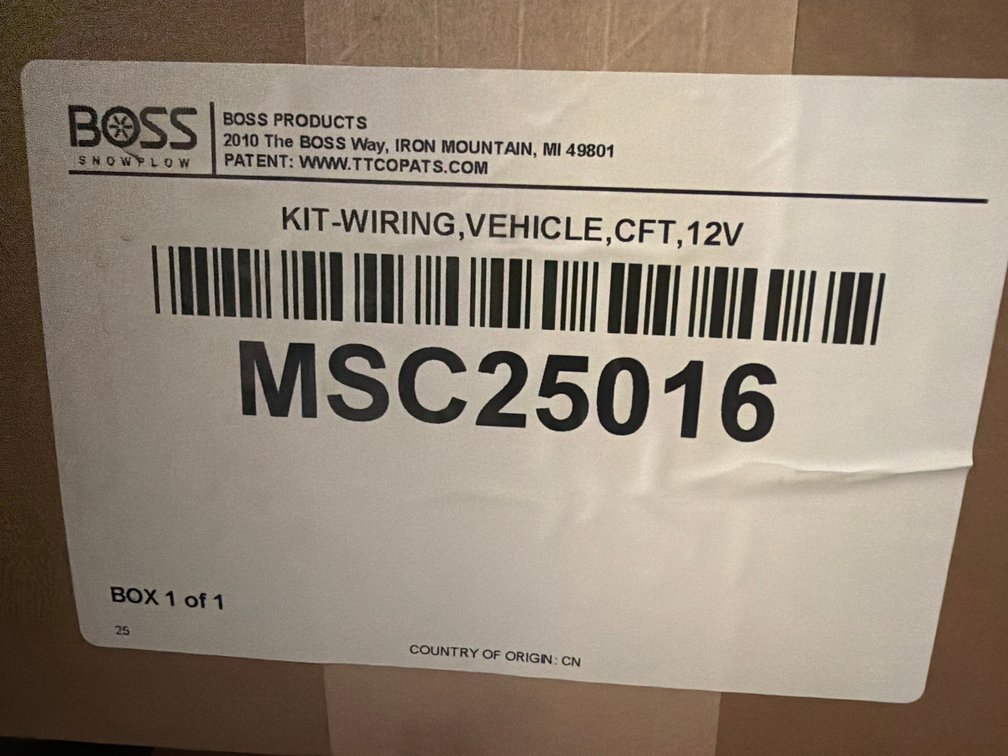 Boss 12V CFT Vehicle Wiring Kit