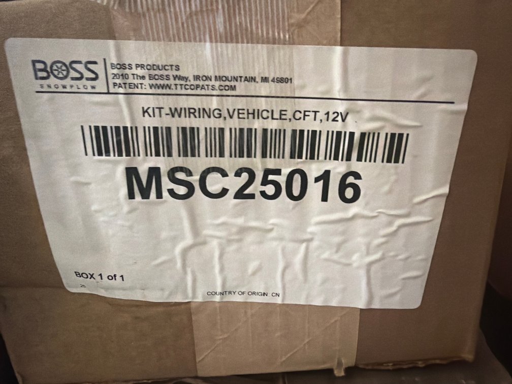 Boss 12V CFT Vehicle Wiring Kit