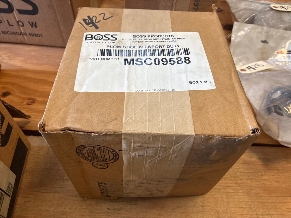 Boss Sport Duty/UTV Plow Shoe Kit