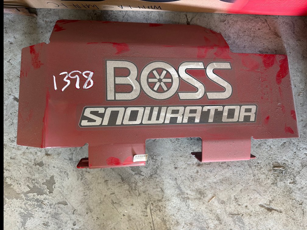 Boss Snowrator Cover