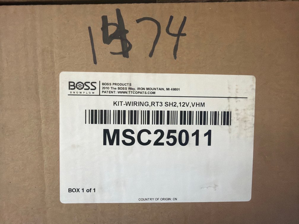 Boss RT3 SmartHitch2 VHM Wiring