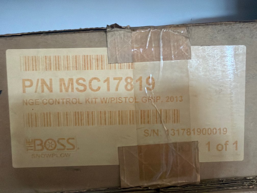 Boss NGE Pistol-Grip Control