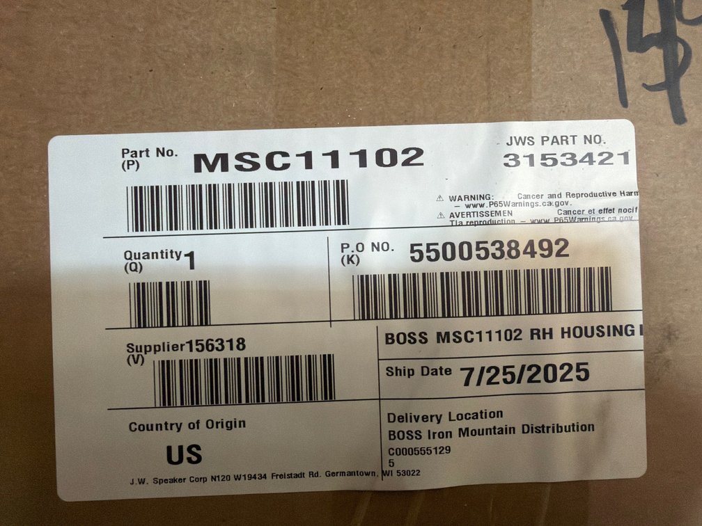 Boss Component MSC11102
