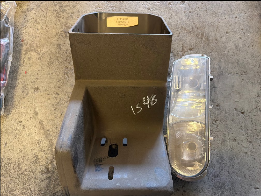 (2) Snowplow/Spreader Components