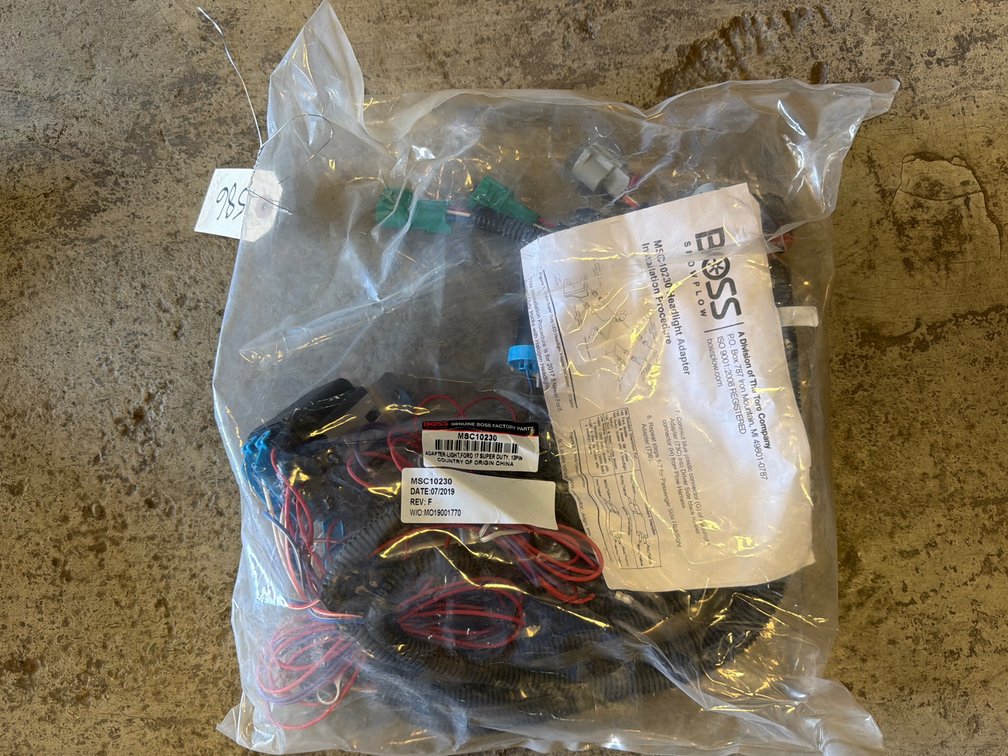Boss Ford Super Duty Headlight Adapter