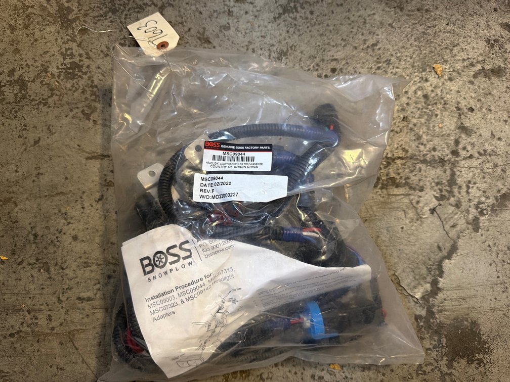 Boss Headlight Adapter Kit