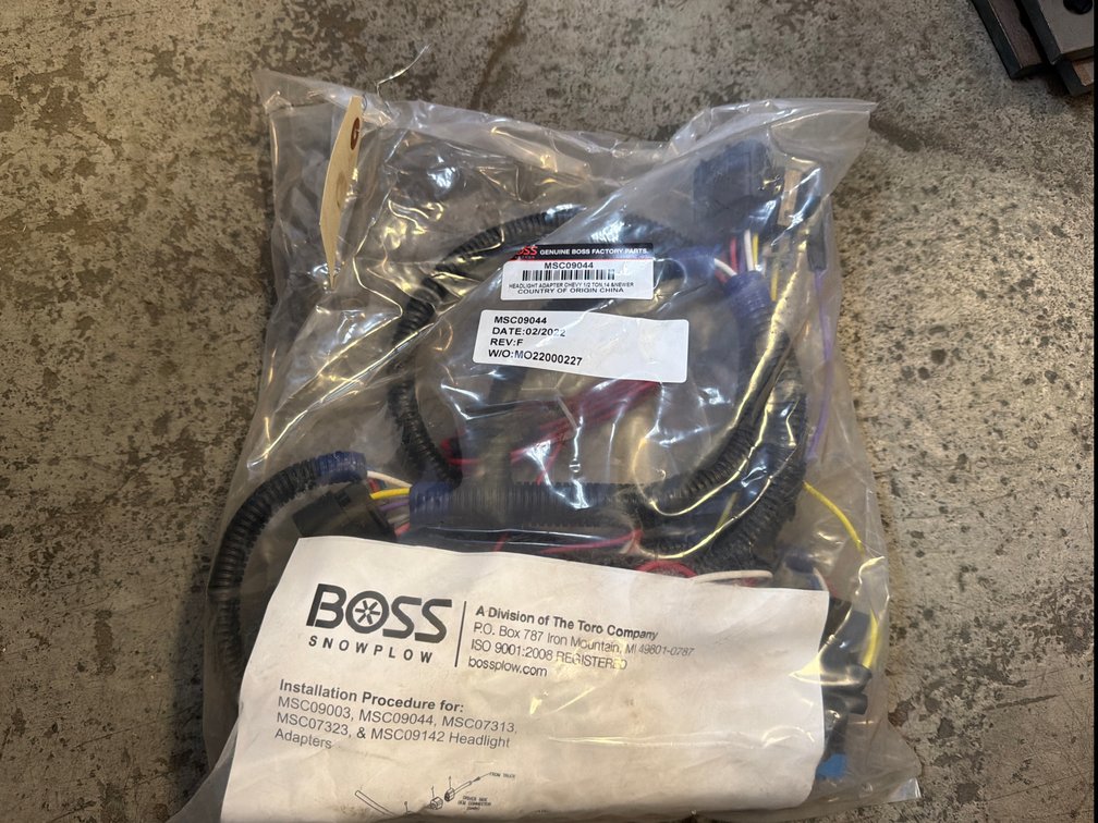 Boss GM 1500 Headlight Adapter
