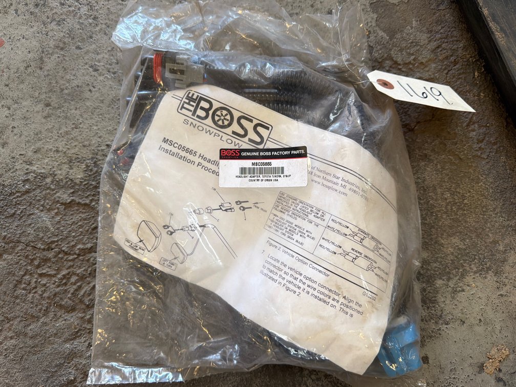 Boss Headlight Adapter Kit