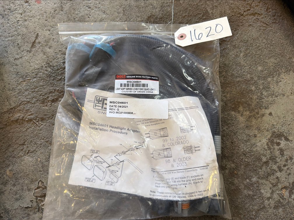 Boss Chevy/GMC Colorado/Canyon Headlight Adapter Kit
