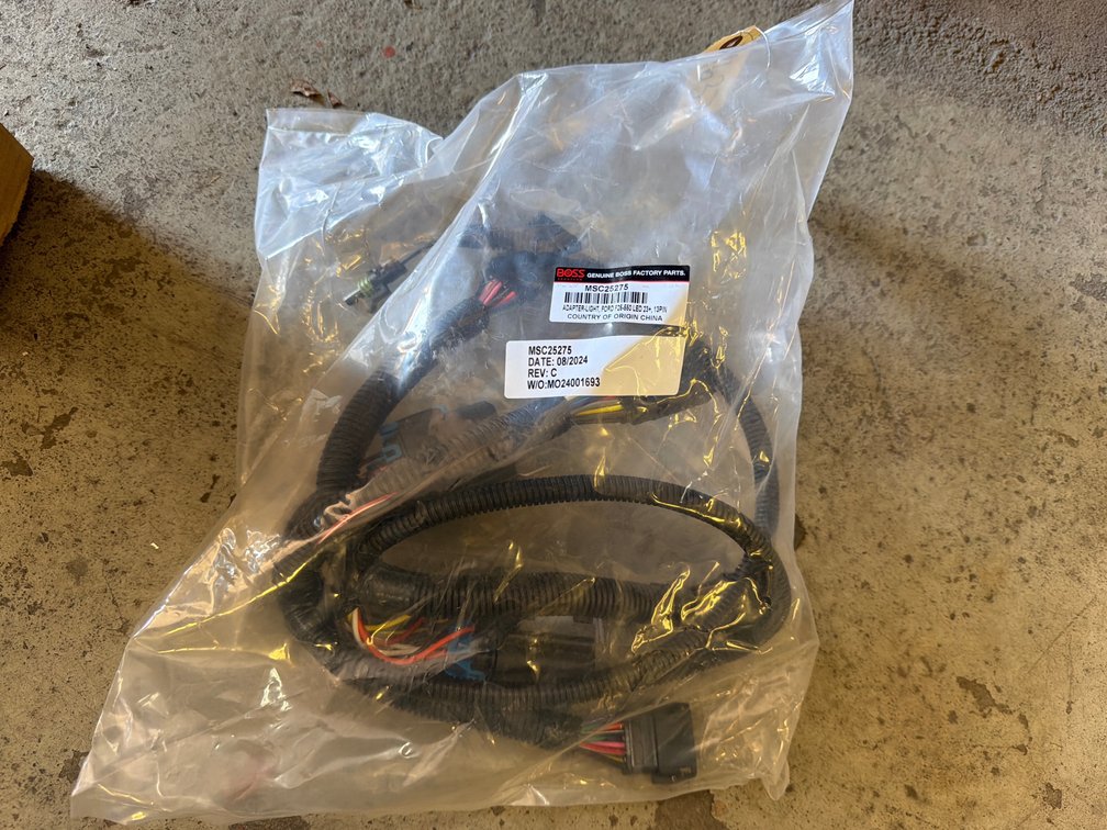 Boss Ford Super Duty LED Headlight Adapter