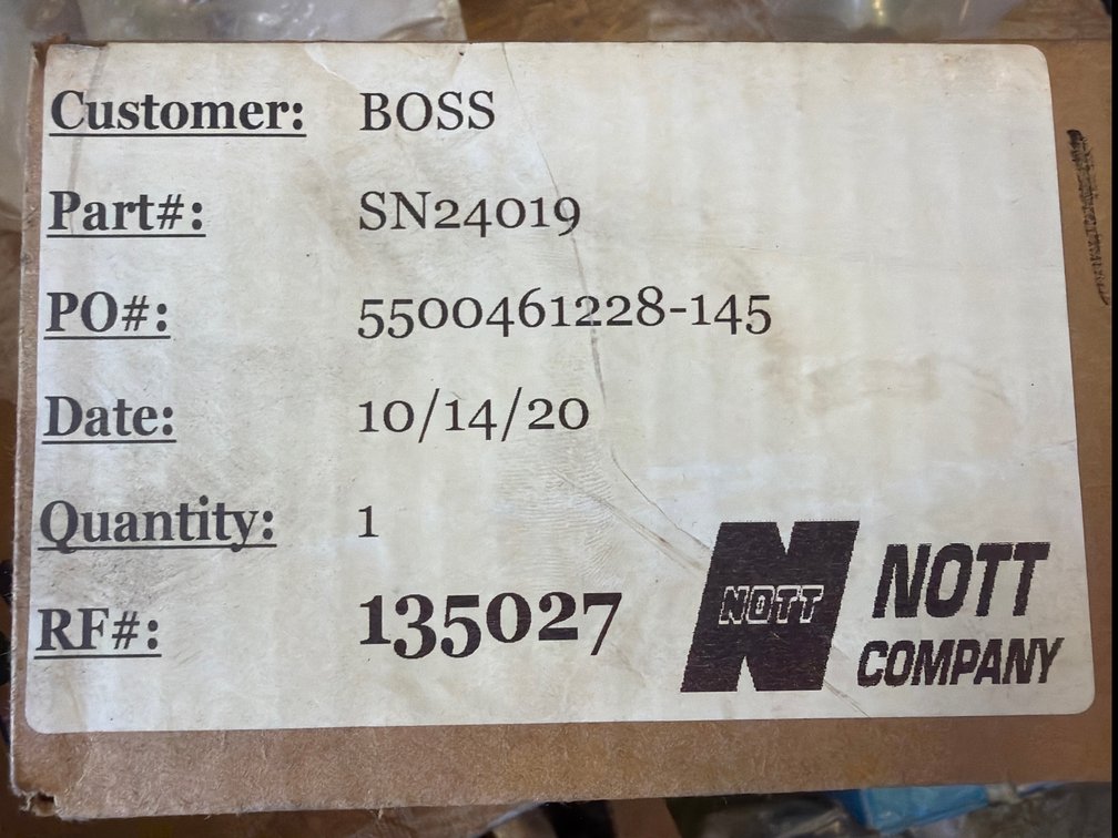 Boss Snowrator Mud Flap Kit