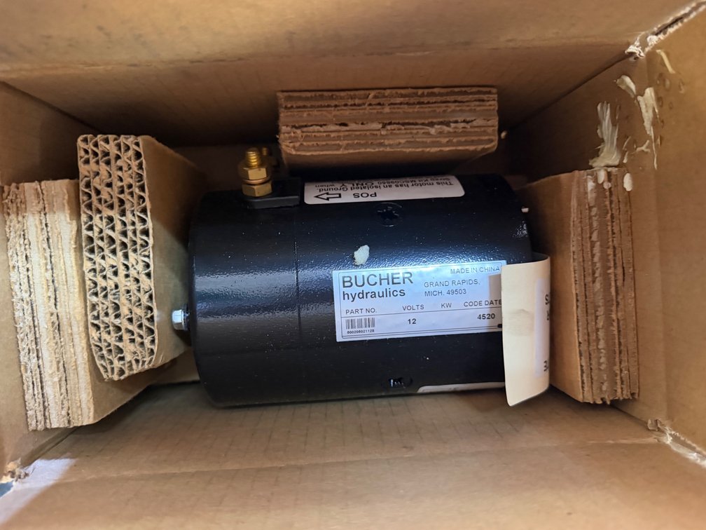 Boss 12V Hydraulic Pump Motor Kit