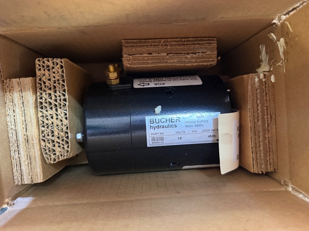 Boss 12V Hydraulic Pump Motor Kit