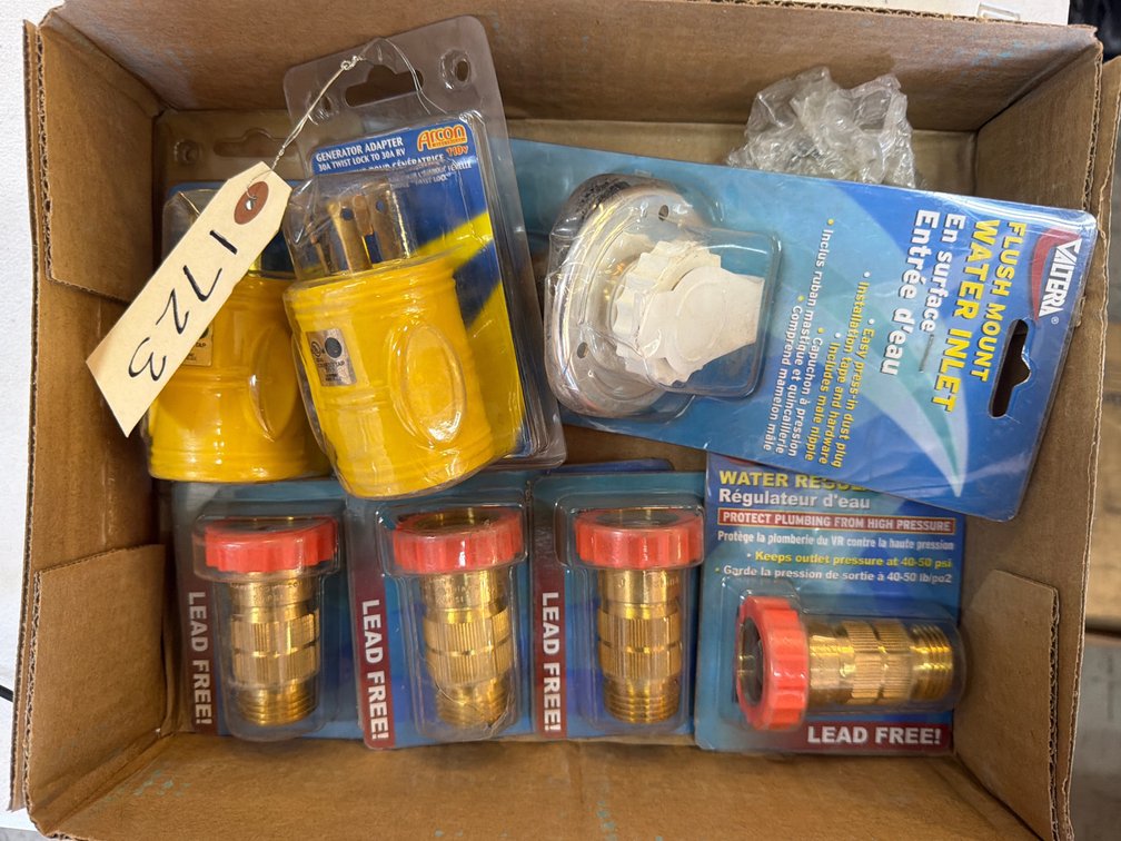 Assorted RV Electrical & Plumbing Parts