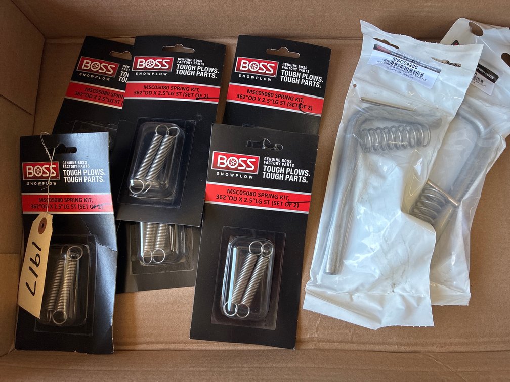 Box Lot Assorted Boss Spring Kits