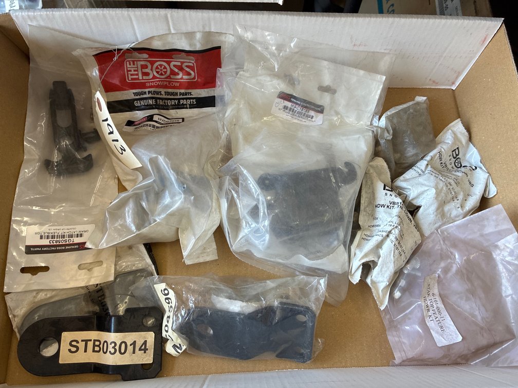 Box Lot Assorted Boss Parts