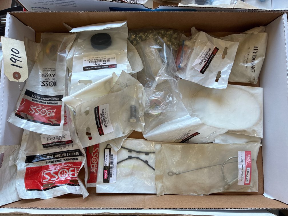 Box Lot Assorted Boss Parts