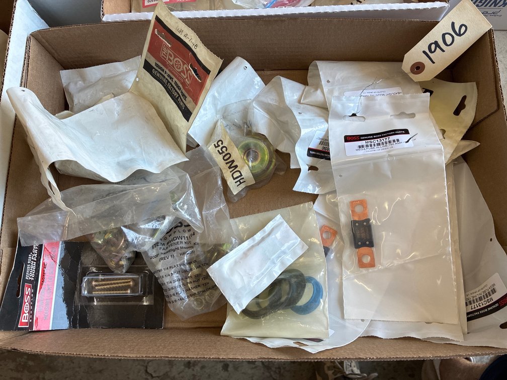 Box Lot Assorted Boss Parts
