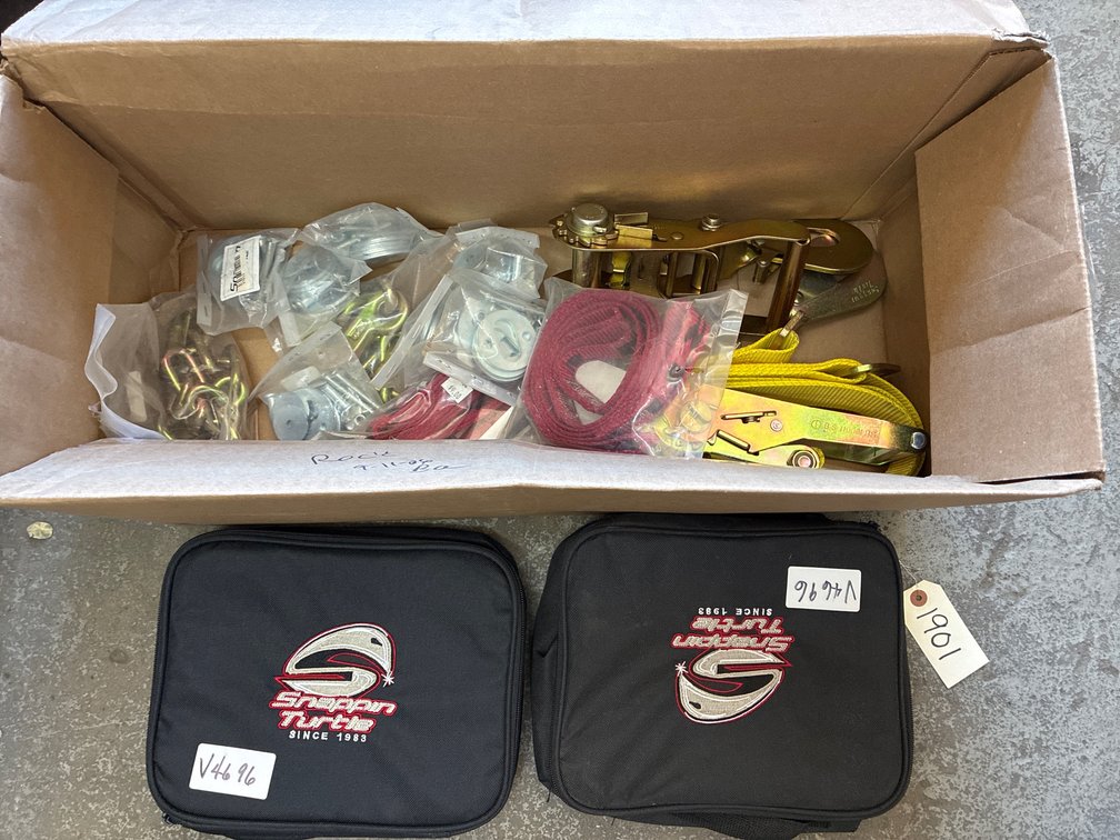 Box Assorted Straps & Hardware