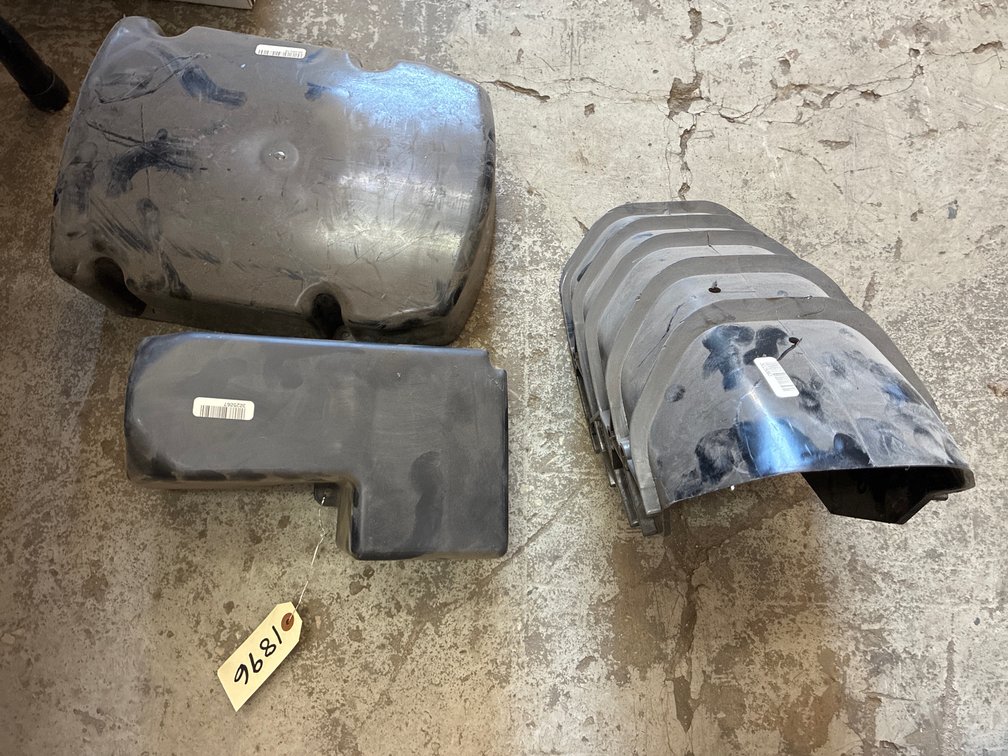 (3) Assorted Plastic Covers