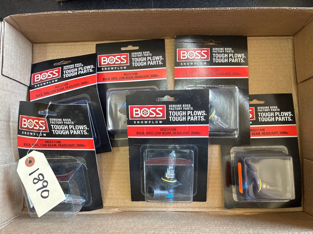 (6) Boss SL2 Replacement Low-Beam Bulbs