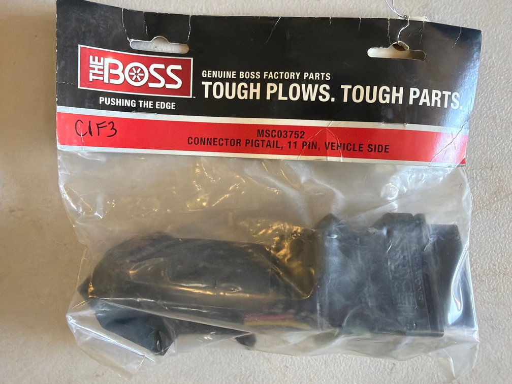 Boss 11-Pin Vehicle-Side Pigtail Connector