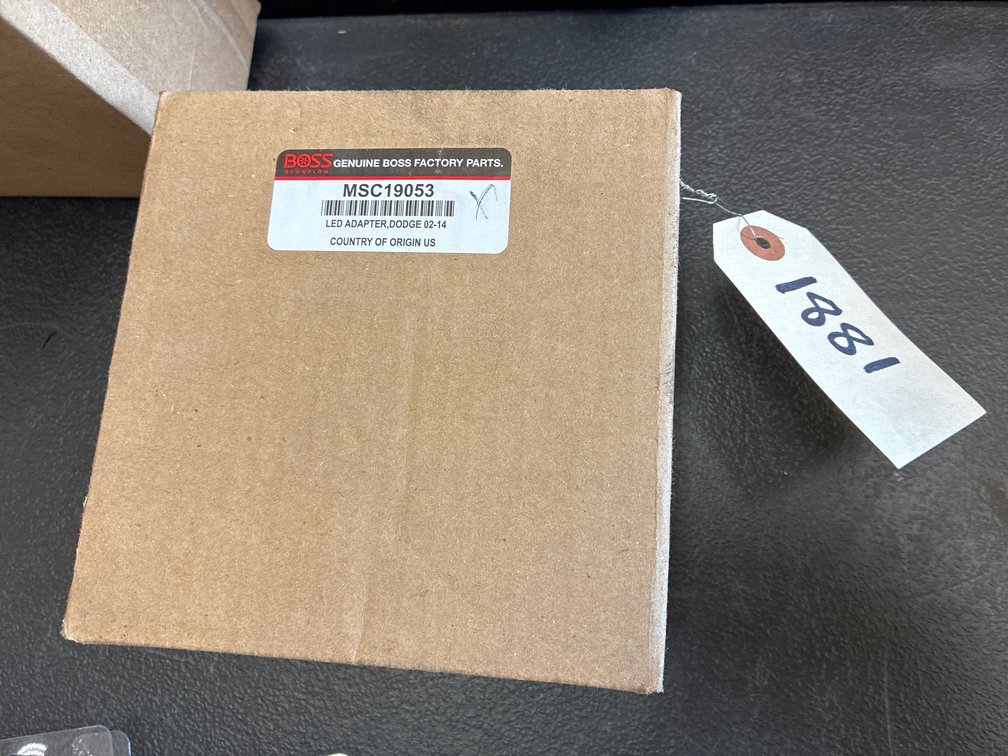 Boss Dodge/Ram SL3 LED Headlight Adapter