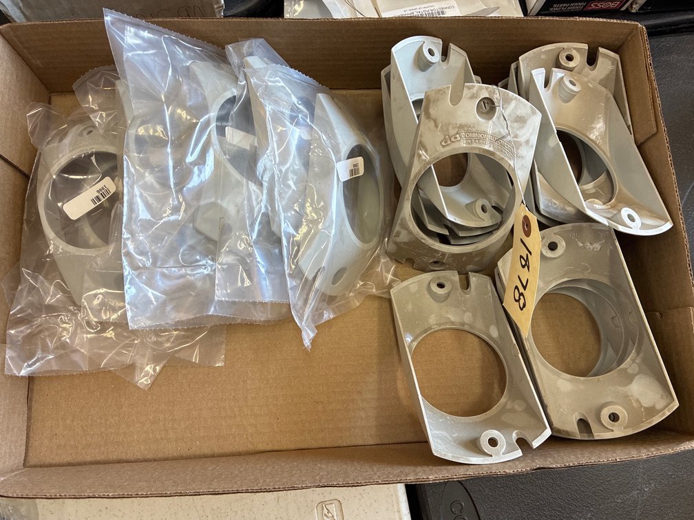 Assorted New Plastic Caps/Covers
