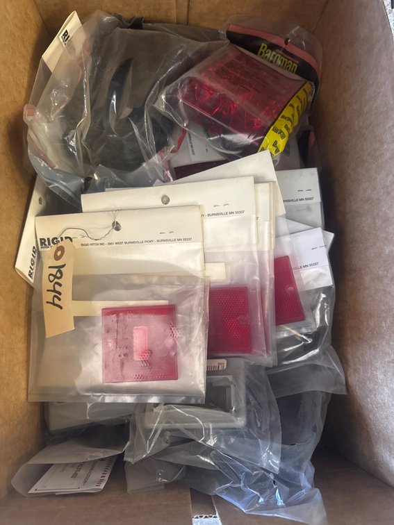Assorted Trailer Lights & Electrical Parts