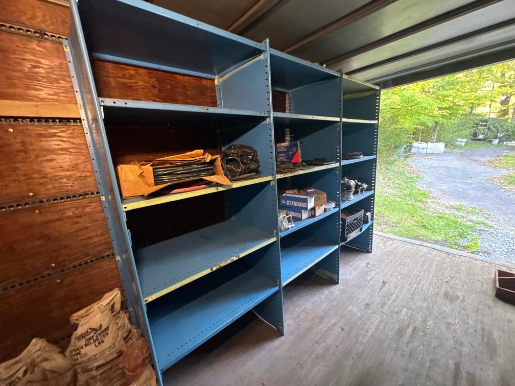 Metal Shelving Unit