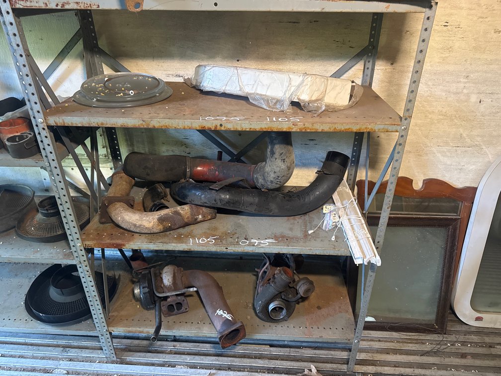 Turbo Chargers, Turbo Pipes With Metal Shelf